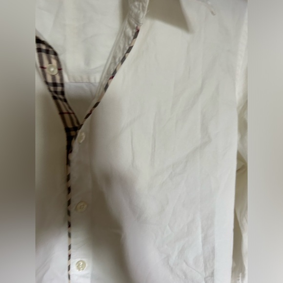 Burberry Women’s Button Down Shirt with logo detail Size S - Picture 5 of 9